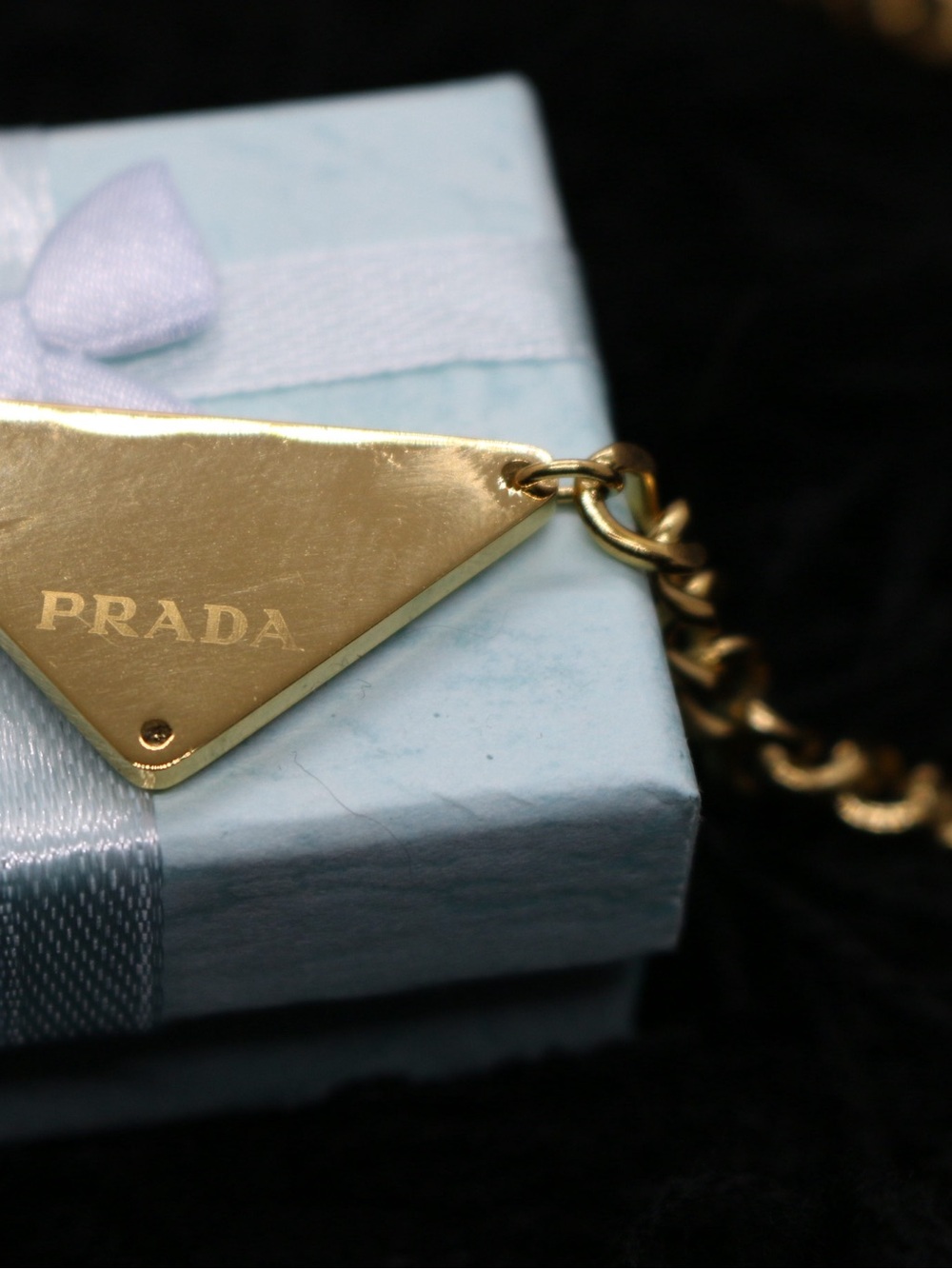 Prada Necklace Repurposed/stainless steel - Picture 3 of 4